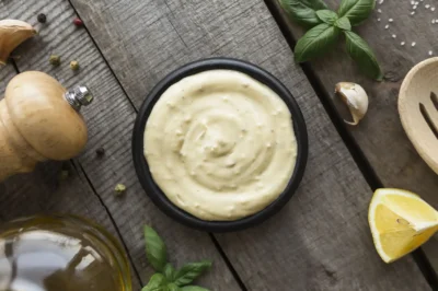 homemade creamy garlic sauce