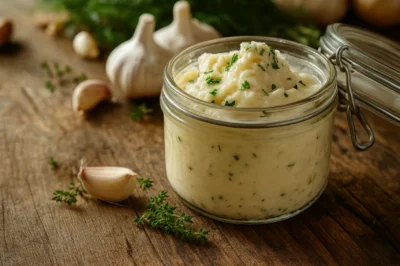 easy homemade garlic butter