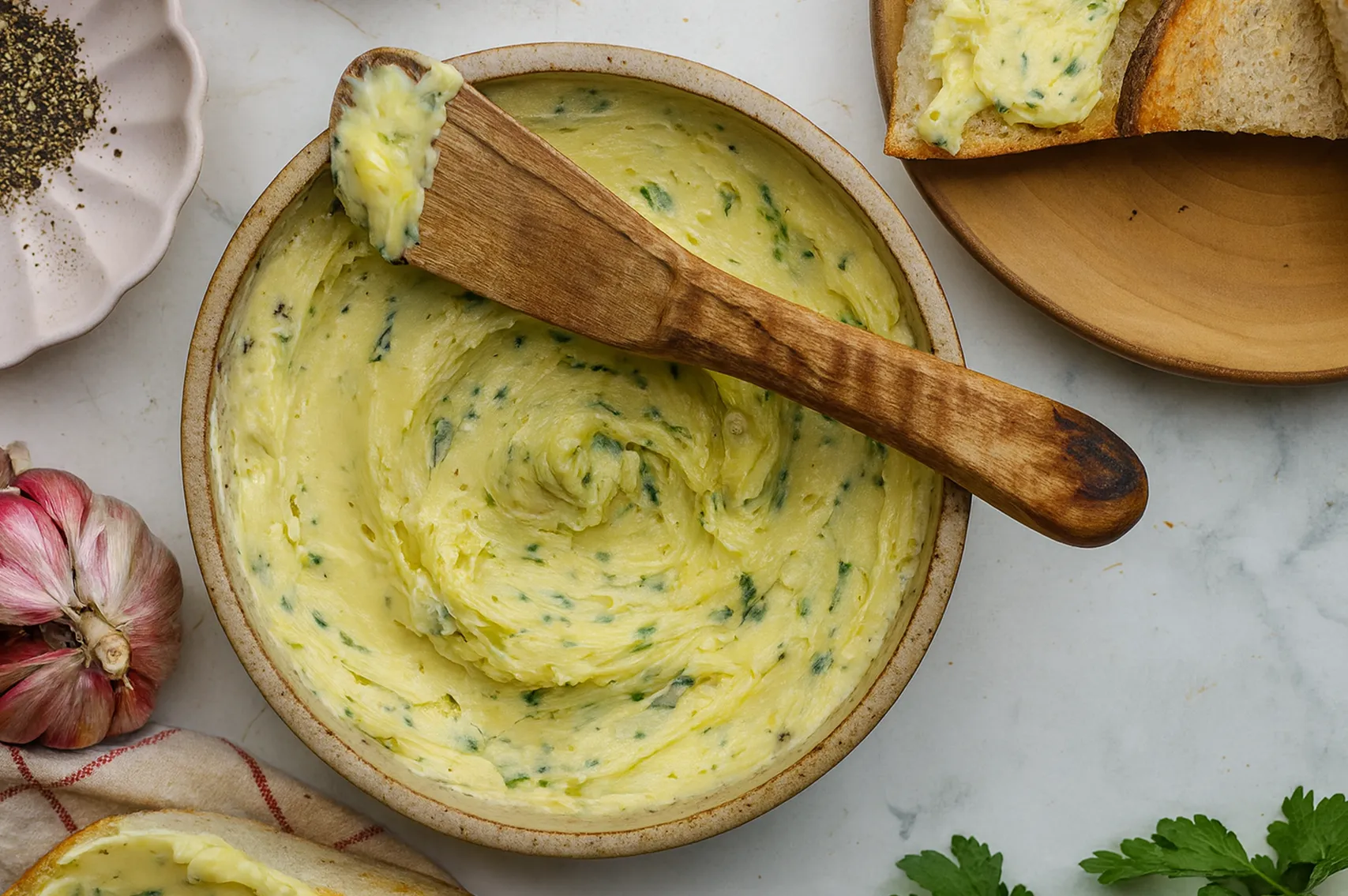 easy homemade garlic butter