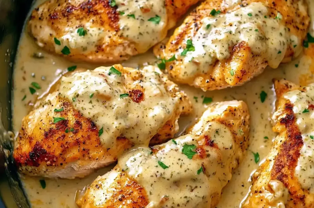 recipe for stuffed chicken breast with cream cheese
