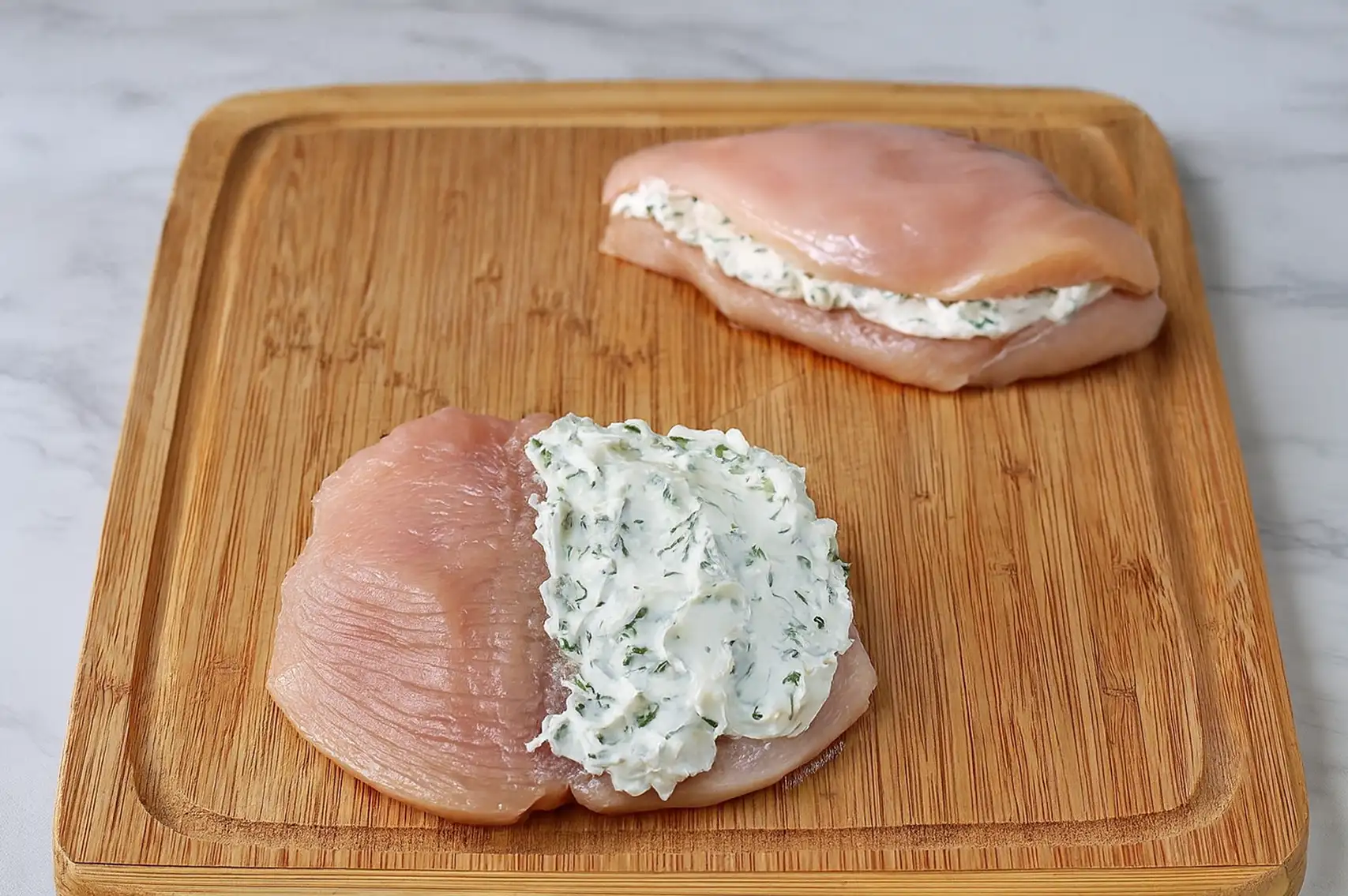 recipe for stuffed chicken breast with cream cheese