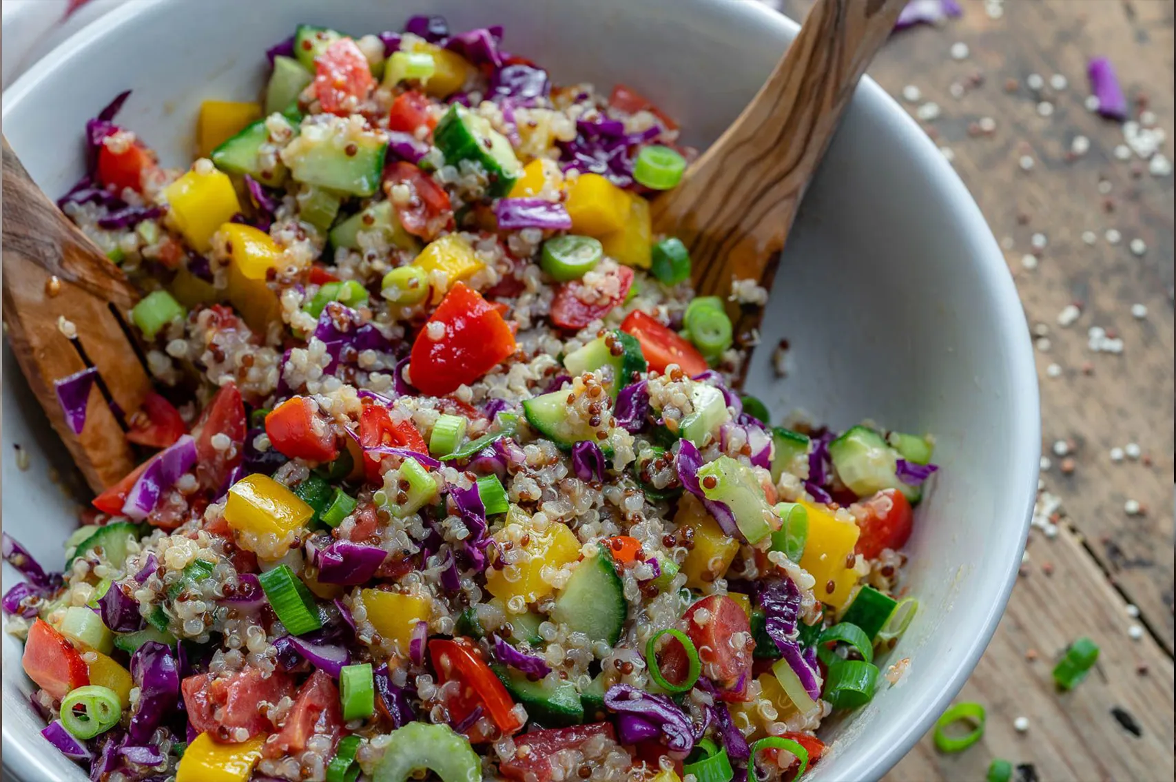 How to make quinoa salad