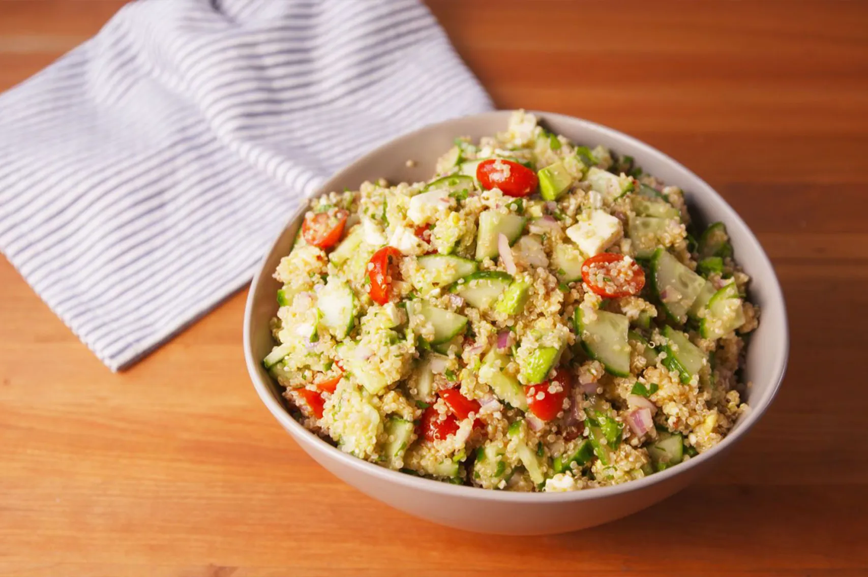 How to make quinoa salad
