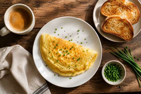  Easy Omelette Recipe – Quick and Fluffy Breakfast Idea