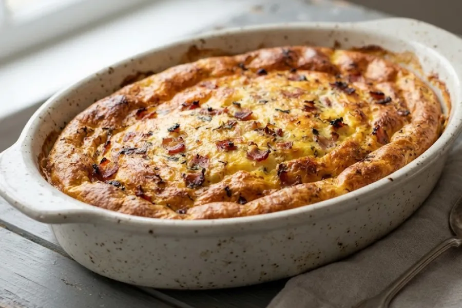 Crustless Quiche Lorraine Option