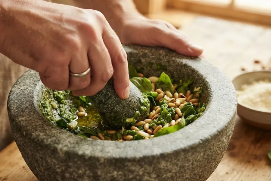 How to Make Pesto Sauce Step by Step