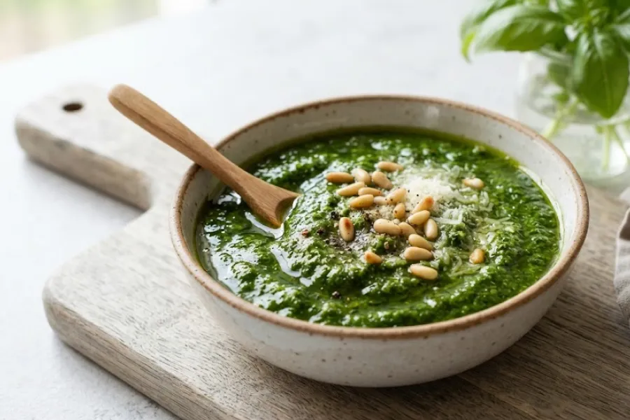 How to Make Pesto Sauce
