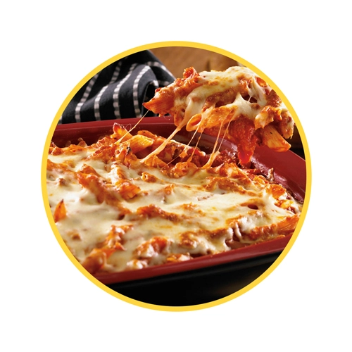 پاستا با گوجه و پنیر پیتزا