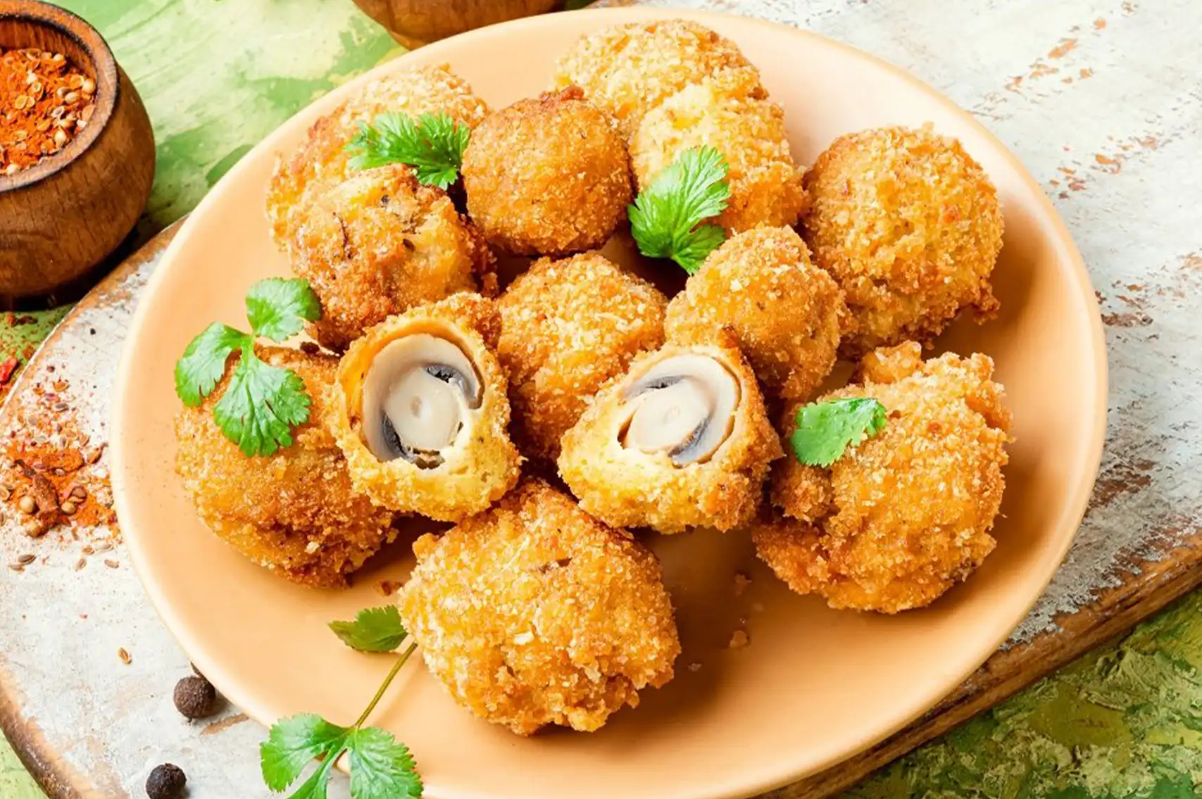 طرز تهیه قارچ سوخاری
