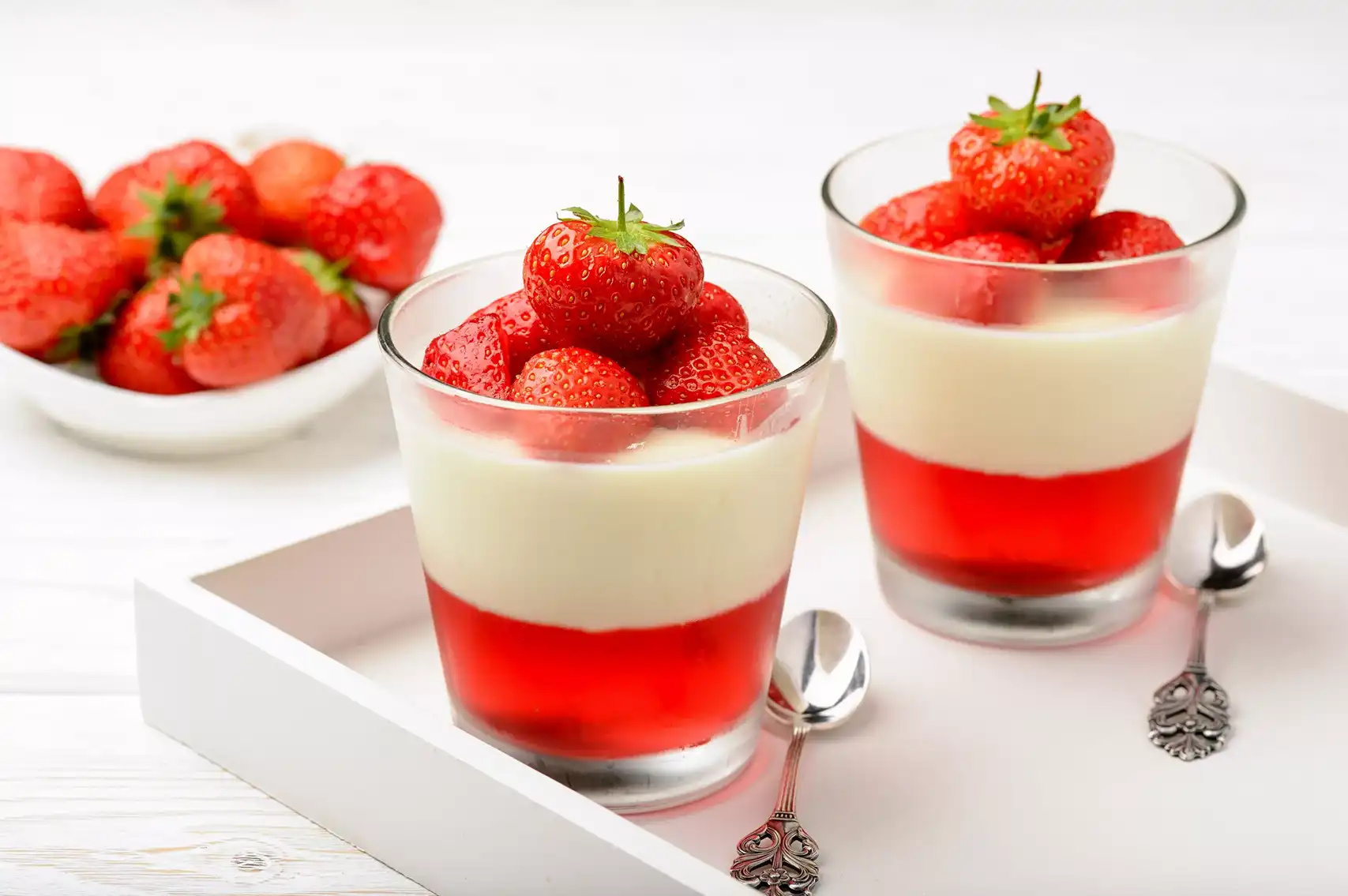 ژله با خامه