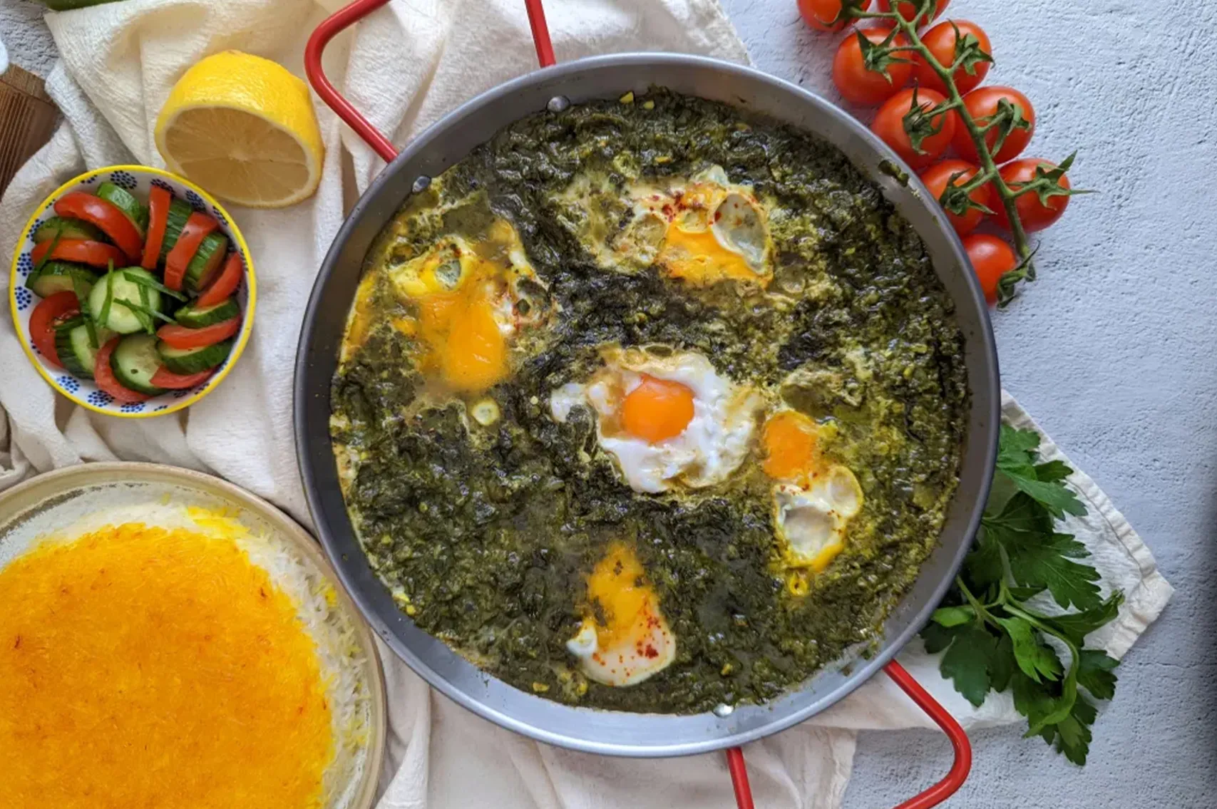 غذای ساده با تخم مرغ