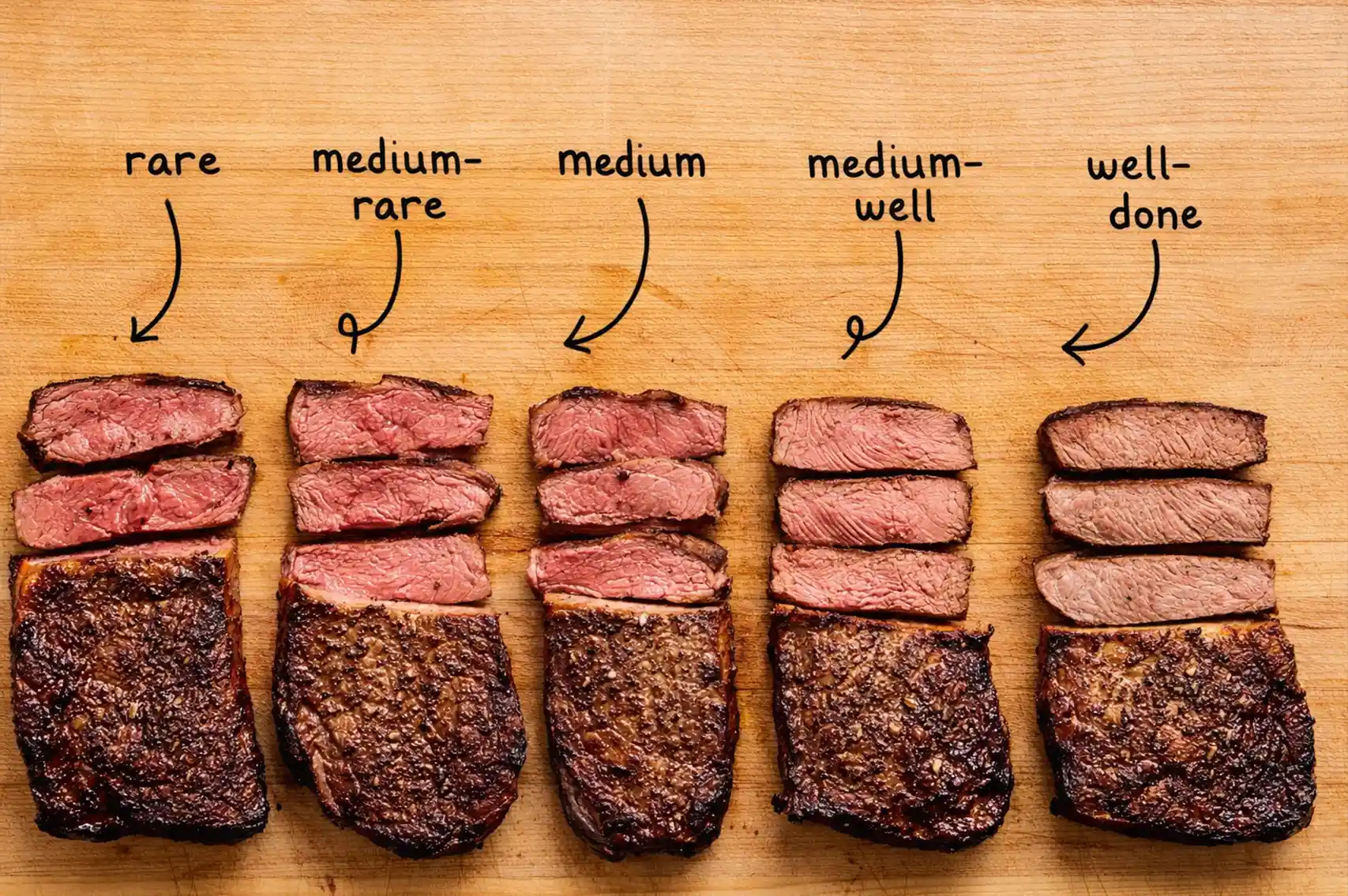 انواع استیک