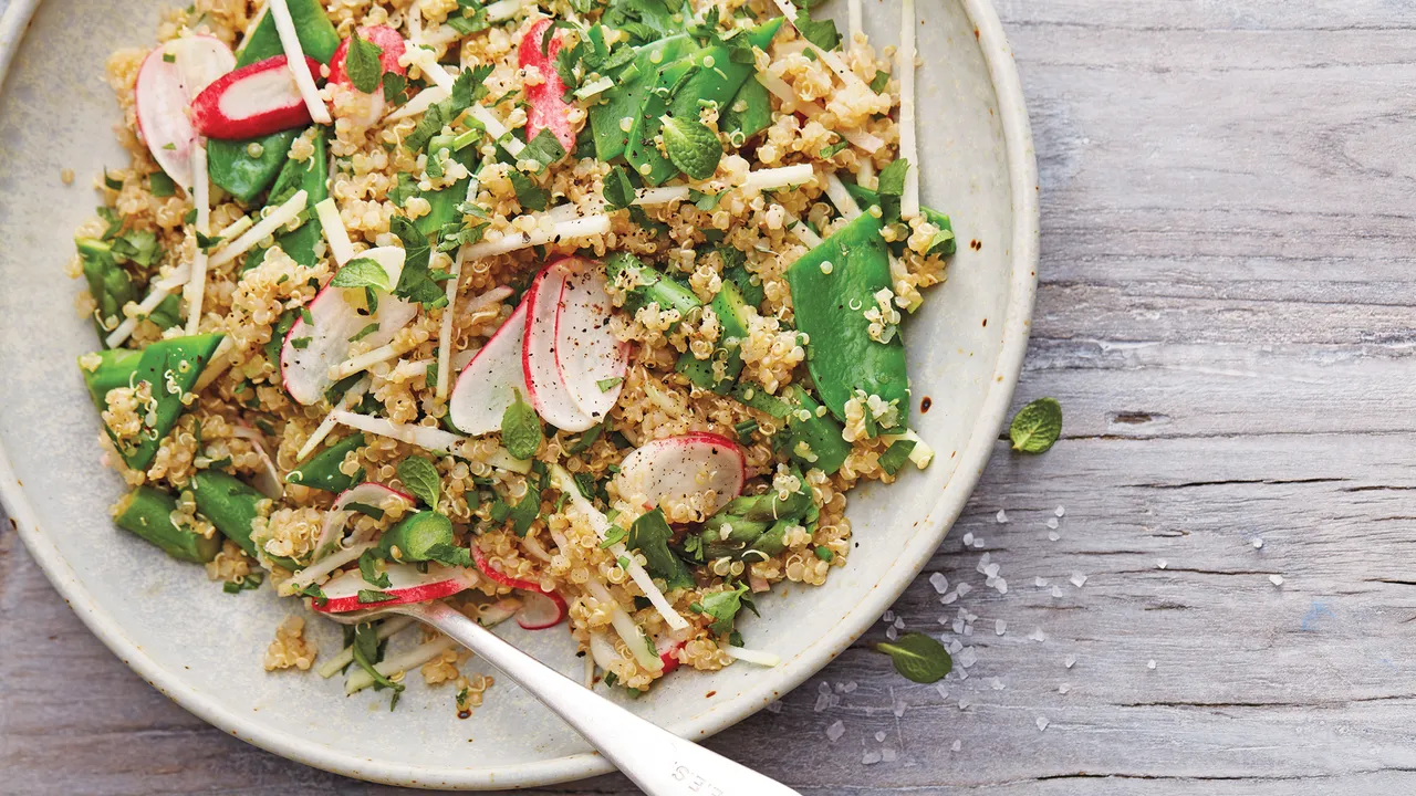 طرز تهیه سالاد کینوا