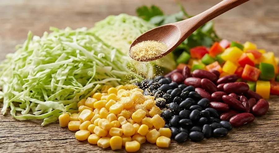 بررسی ارزش غذایی سالاد مکزیکی و میزان انرژی آن